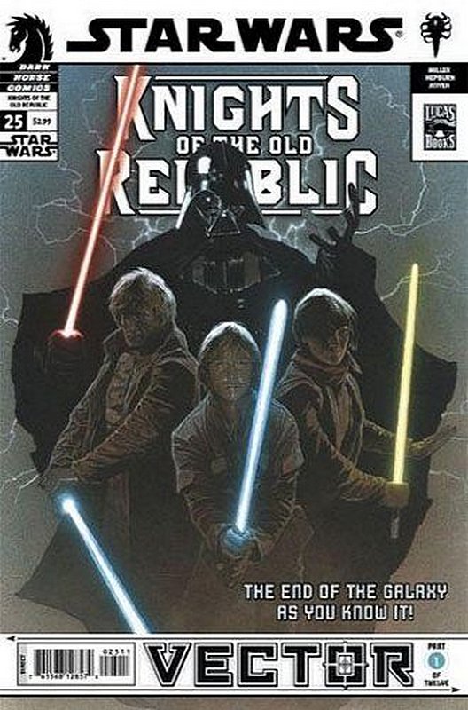 Cover of Star Wars: Knights of the Old Republic (Vol 1) #25. One of 250,000 Vintage American Comics on sale from Krypton!