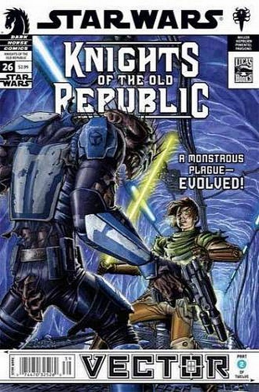Cover of Star Wars: Knights of the Old Republic (Vol 1) #26. One of 250,000 Vintage American Comics on sale from Krypton!