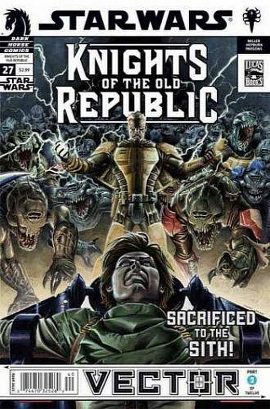 Cover of Star Wars: Knights of the Old Republic (Vol 1) #27. One of 250,000 Vintage American Comics on sale from Krypton!