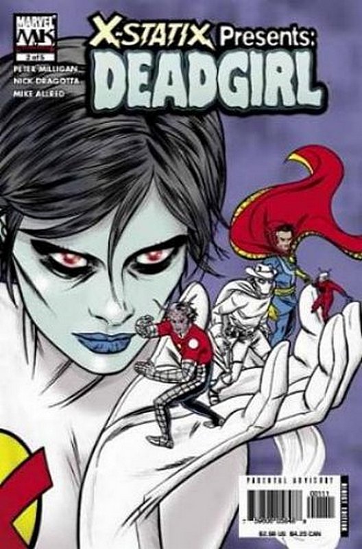 Cover of X-Statix presents: Dead Girl (2006 Ltd) #2. One of 250,000 Vintage American Comics on sale from Krypton!
