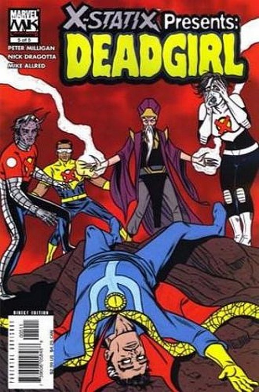 Cover of X-Statix presents: Dead Girl (2006 Ltd) #5. One of 250,000 Vintage American Comics on sale from Krypton!