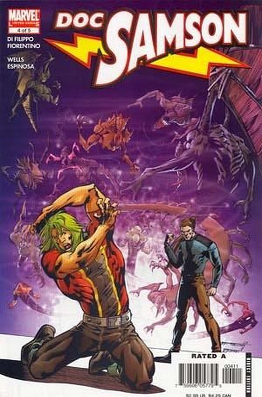 Cover of Doc Samson (2006 Ltd) #4. One of 250,000 Vintage American Comics on sale from Krypton!