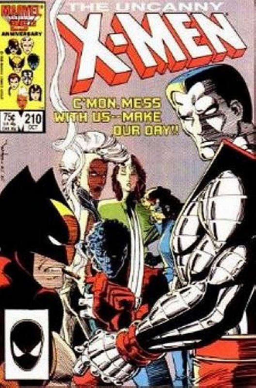Cover of Uncanny X-Men (Vol 1) #210. One of 250,000 Vintage American Comics on sale from Krypton!