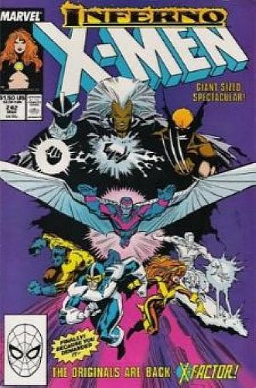 Cover of Uncanny X-Men (Vol 1) #242. One of 250,000 Vintage American Comics on sale from Krypton!