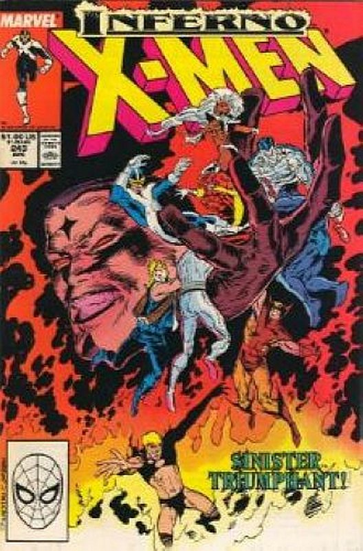 Cover of Uncanny X-Men (Vol 1) #243. One of 250,000 Vintage American Comics on sale from Krypton!
