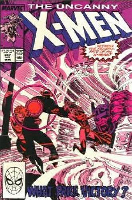 Cover of Uncanny X-Men (Vol 1) #247. One of 250,000 Vintage American Comics on sale from Krypton!