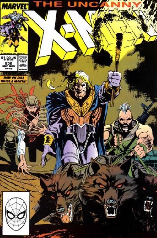 Cover of Uncanny X-Men (Vol 1) #252. One of 250,000 Vintage American Comics on sale from Krypton!