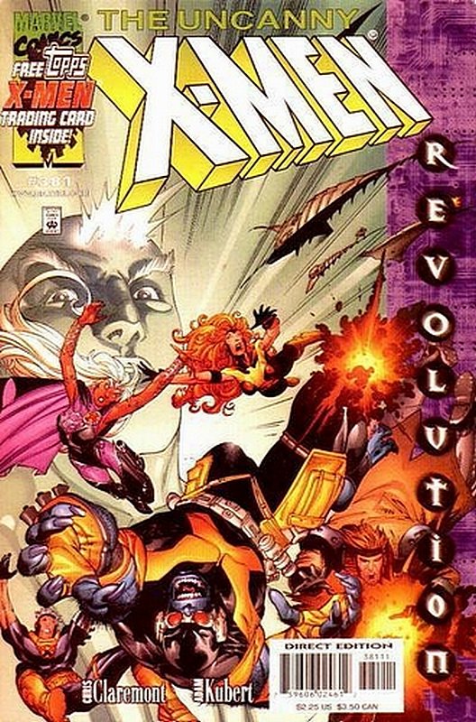 Cover of Uncanny X-Men (Vol 1) #381. One of 250,000 Vintage American Comics on sale from Krypton!