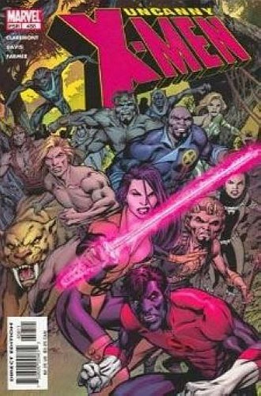 Cover of Uncanny X-Men (Vol 1) #458. One of 250,000 Vintage American Comics on sale from Krypton!