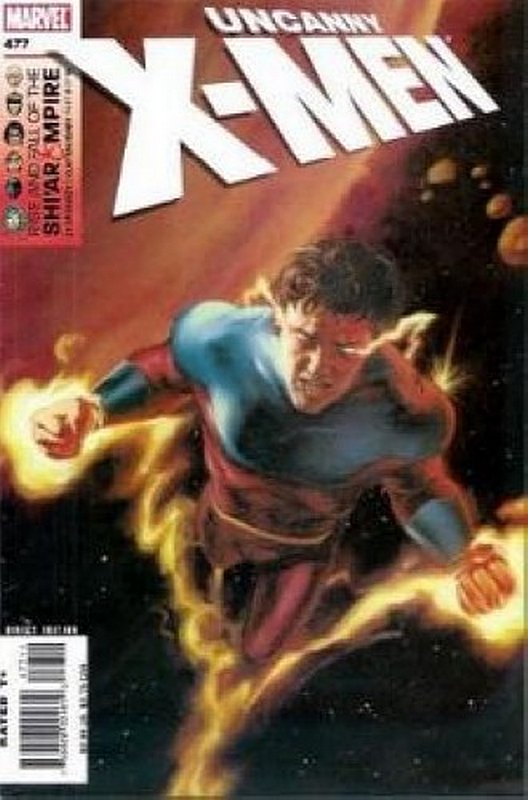 Cover of Uncanny X-Men (Vol 1) #477. One of 250,000 Vintage American Comics on sale from Krypton!