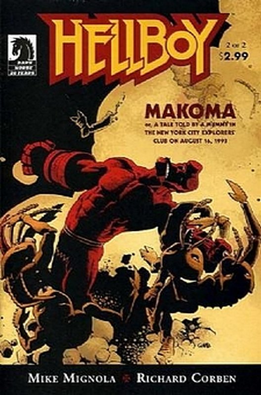 Cover of Hellboy: Makoma (2006 Ltd) #2. One of 250,000 Vintage American Comics on sale from Krypton!