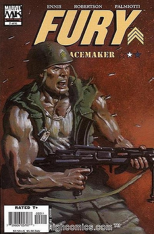 Cover of Fury: Peacemaker (2006 Ltd) #2. One of 250,000 Vintage American Comics on sale from Krypton!