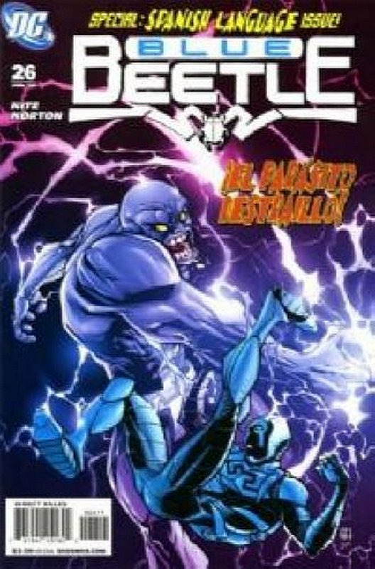 Cover of Blue Beetle (DC Vol 2) #26. One of 250,000 Vintage American Comics on sale from Krypton!