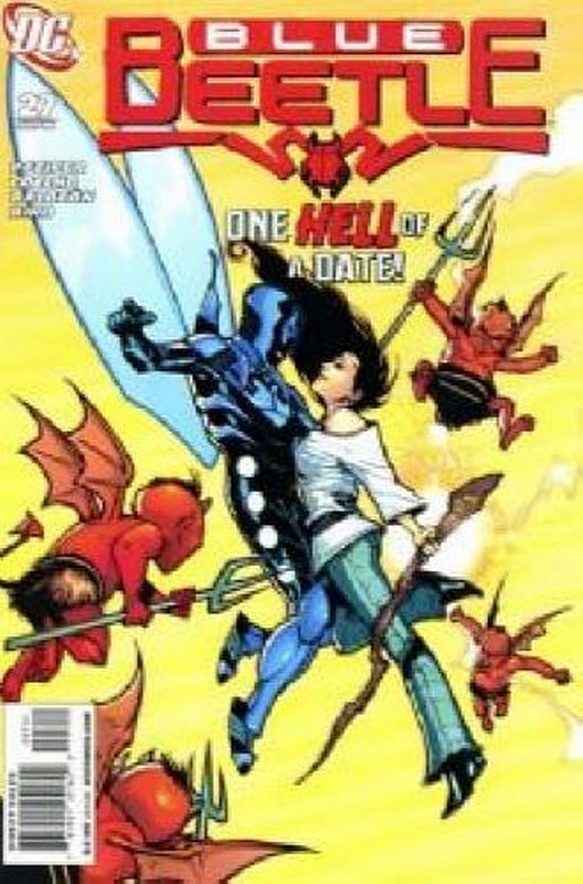Cover of Blue Beetle (DC Vol 2) #27. One of 250,000 Vintage American Comics on sale from Krypton!