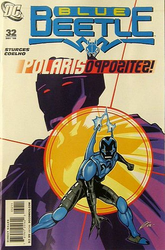 Cover of Blue Beetle (DC Vol 2) #32. One of 250,000 Vintage American Comics on sale from Krypton!