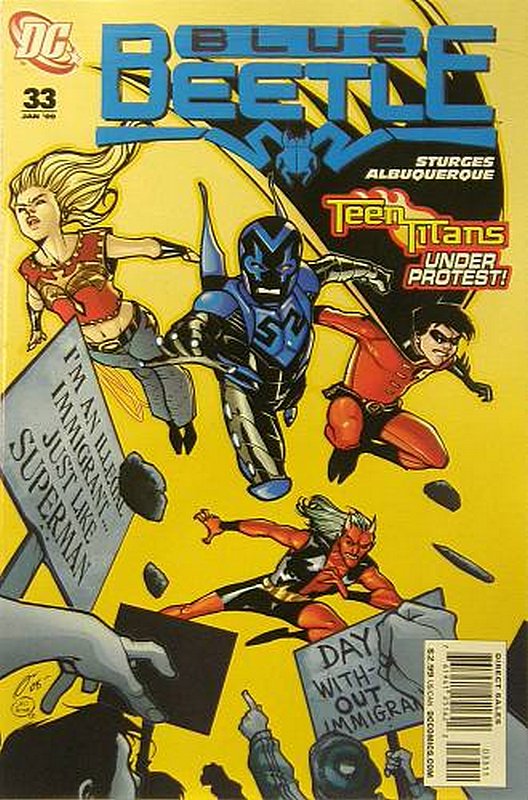 Cover of Blue Beetle (DC Vol 2) #33. One of 250,000 Vintage American Comics on sale from Krypton!