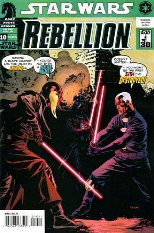 Cover of Star Wars: Rebellion #10. One of 250,000 Vintage American Comics on sale from Krypton!