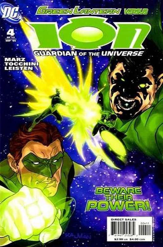 Cover of Ion: Guardian of the Universe (2006 Ltd) #4. One of 250,000 Vintage American Comics on sale from Krypton!