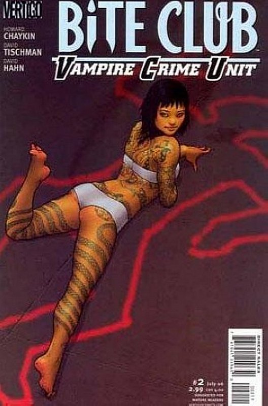Cover of Bite Club: Vampire Crime Unit (2006 Ltd) #2. One of 250,000 Vintage American Comics on sale from Krypton!