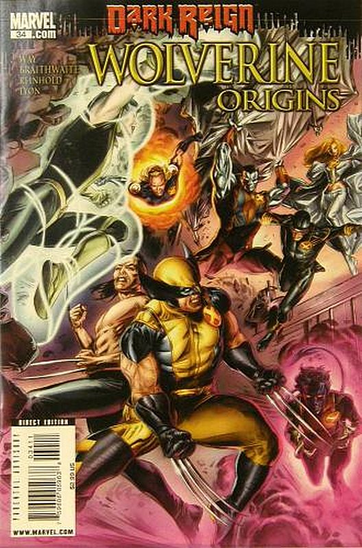 Cover of Wolverine: Origins (Vol 1) #34. One of 250,000 Vintage American Comics on sale from Krypton!