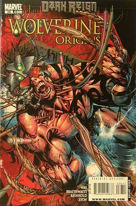 Cover of Wolverine: Origins (Vol 1) #36. One of 250,000 Vintage American Comics on sale from Krypton!