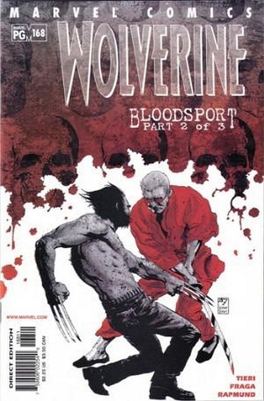 Cover of Wolverine (Vol 1) #168. One of 250,000 Vintage American Comics on sale from Krypton!