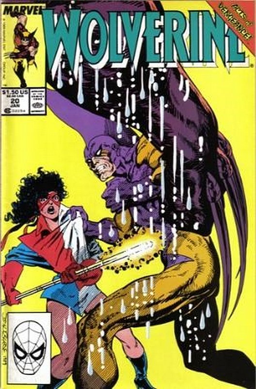 Cover of Wolverine (Vol 1) #20. One of 250,000 Vintage American Comics on sale from Krypton!