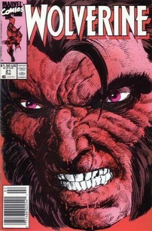 Cover of Wolverine (Vol 1) #21. One of 250,000 Vintage American Comics on sale from Krypton!