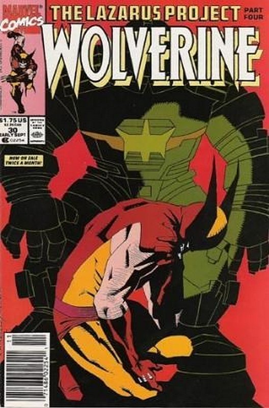 Cover of Wolverine (Vol 1) #30. One of 250,000 Vintage American Comics on sale from Krypton!