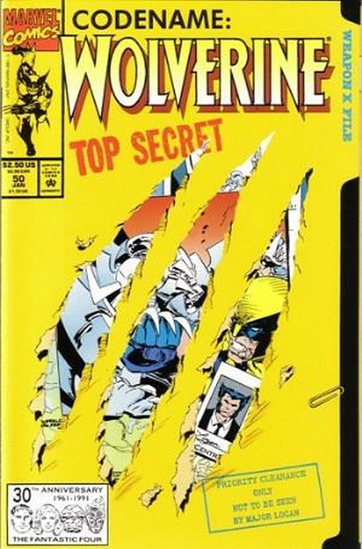 Cover of Wolverine (Vol 1) #50. One of 250,000 Vintage American Comics on sale from Krypton!