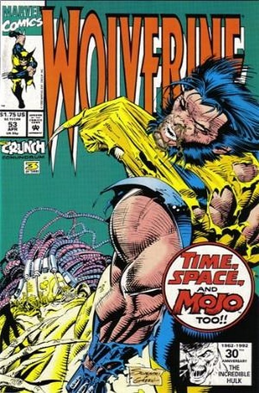 Cover of Wolverine (Vol 1) #53. One of 250,000 Vintage American Comics on sale from Krypton!