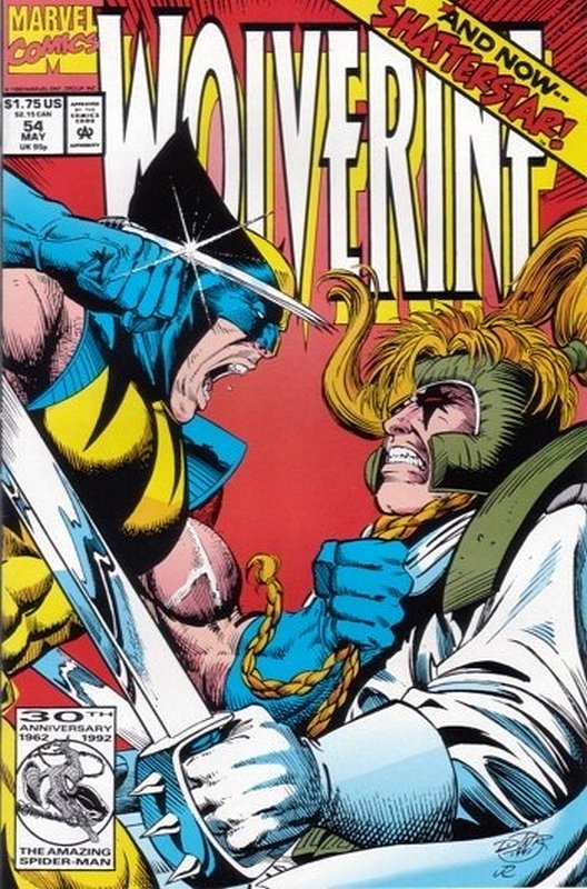 Cover of Wolverine (Vol 1) #54. One of 250,000 Vintage American Comics on sale from Krypton!