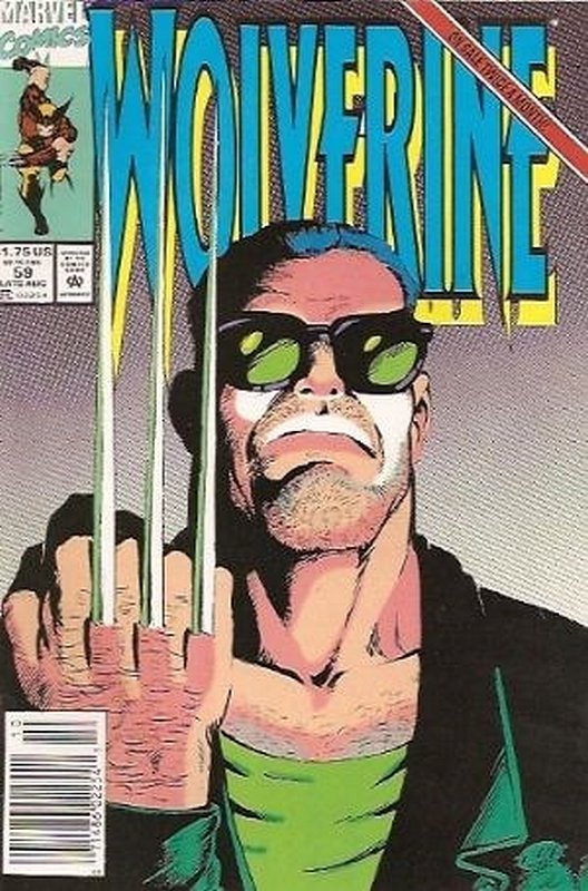 Cover of Wolverine (Vol 1) #59. One of 250,000 Vintage American Comics on sale from Krypton!