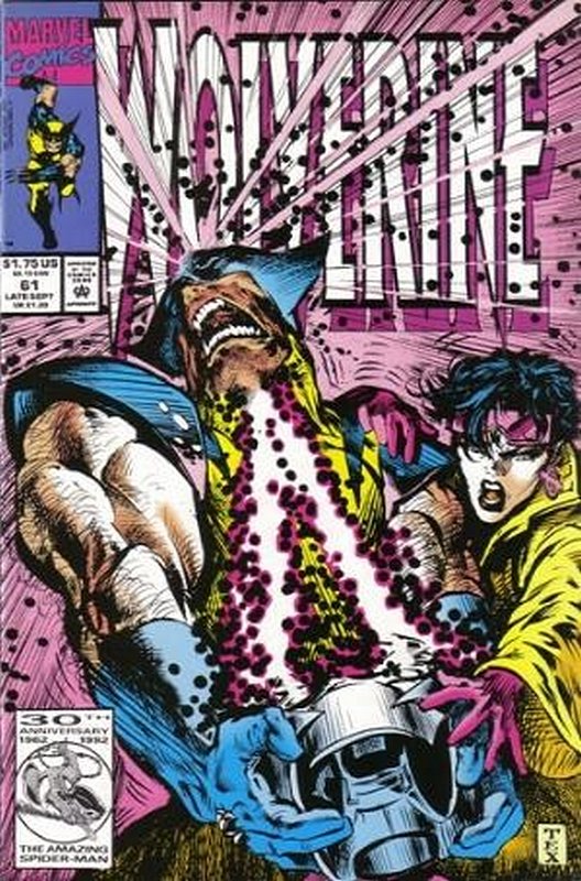 Cover of Wolverine (Vol 1) #61. One of 250,000 Vintage American Comics on sale from Krypton!