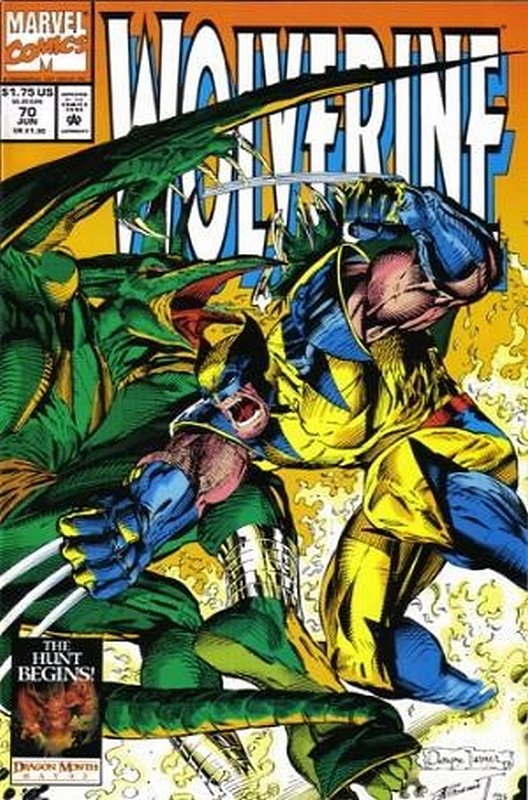 Cover of Wolverine (Vol 1) #70. One of 250,000 Vintage American Comics on sale from Krypton!