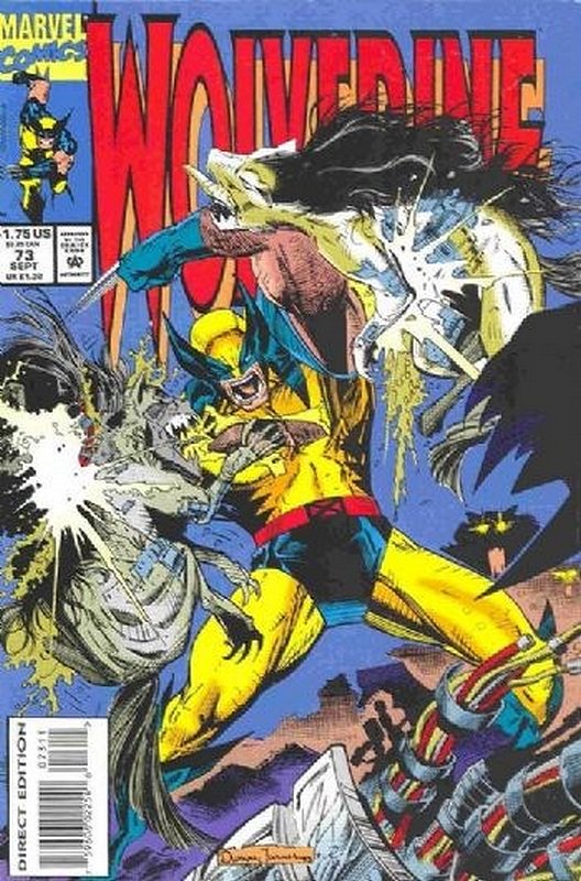 Cover of Wolverine (Vol 1) #73. One of 250,000 Vintage American Comics on sale from Krypton!