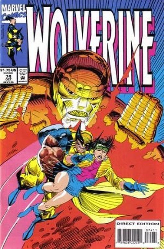 Cover of Wolverine (Vol 1) #74. One of 250,000 Vintage American Comics on sale from Krypton!