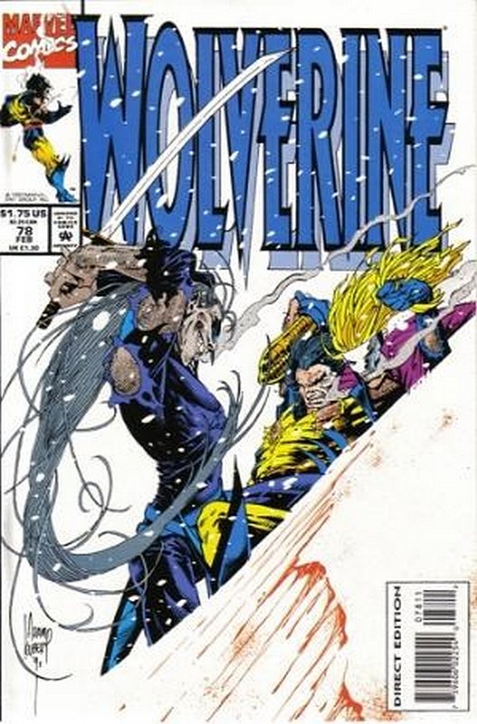 Cover of Wolverine (Vol 1) #78. One of 250,000 Vintage American Comics on sale from Krypton!