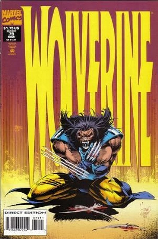 Cover of Wolverine (Vol 1) #79. One of 250,000 Vintage American Comics on sale from Krypton!