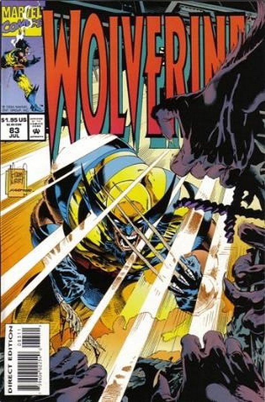 Cover of Wolverine (Vol 1) #83. One of 250,000 Vintage American Comics on sale from Krypton!
