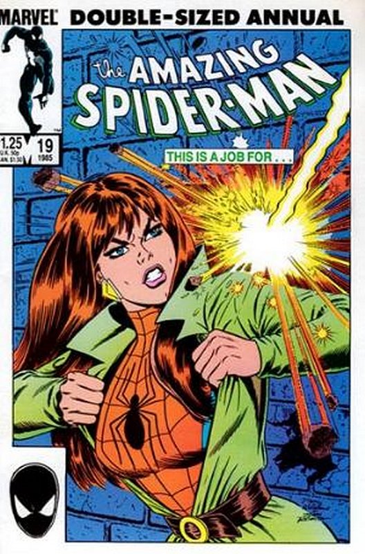 Cover of Amazing Spider-Man Annual (Vol 1) #19. One of 250,000 Vintage American Comics on sale from Krypton!