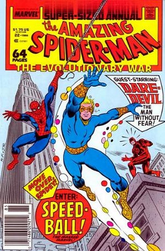 Cover of Amazing Spider-Man Annual (Vol 1) #22. One of 250,000 Vintage American Comics on sale from Krypton!