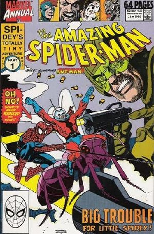 Cover of Amazing Spider-Man Annual (Vol 1) #24. One of 250,000 Vintage American Comics on sale from Krypton!