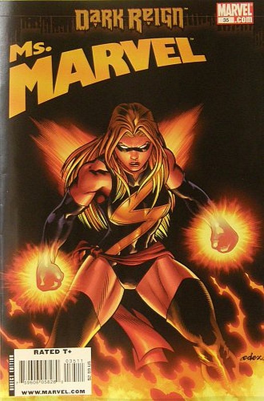 Cover of Ms Marvel (Vol 2) #35. One of 250,000 Vintage American Comics on sale from Krypton!
