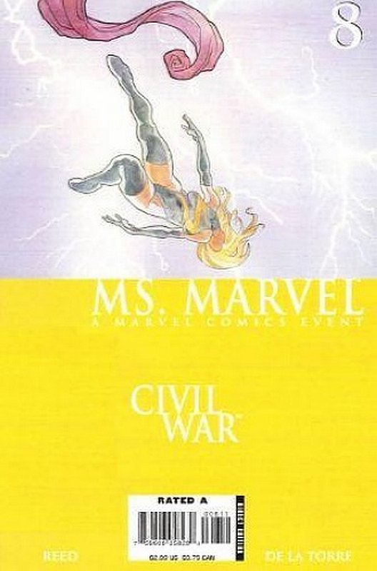 Cover of Ms Marvel (Vol 2) #8. One of 250,000 Vintage American Comics on sale from Krypton!