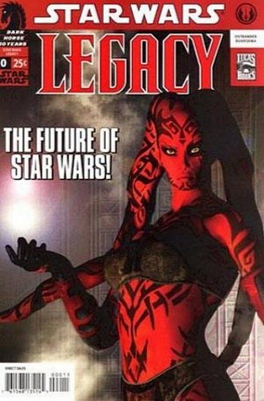 Cover of Star Wars: Legacy (Vol 1) #0. One of 250,000 Vintage American Comics on sale from Krypton!