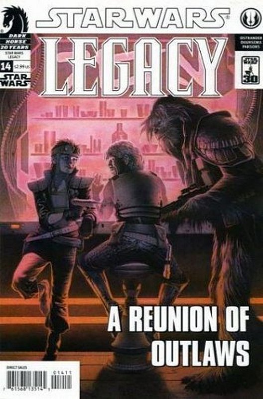 Cover of Star Wars: Legacy (Vol 1) #14. One of 250,000 Vintage American Comics on sale from Krypton!