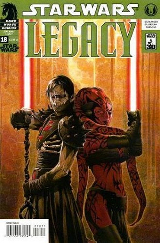 Cover of Star Wars: Legacy (Vol 1) #18. One of 250,000 Vintage American Comics on sale from Krypton!