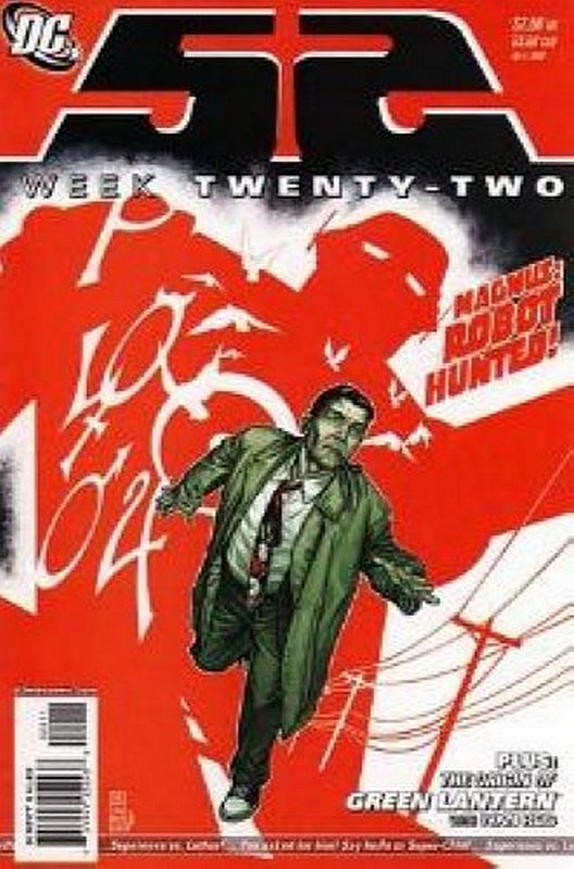 Cover of 52: Weeks #22. One of 250,000 Vintage American Comics on sale from Krypton!
