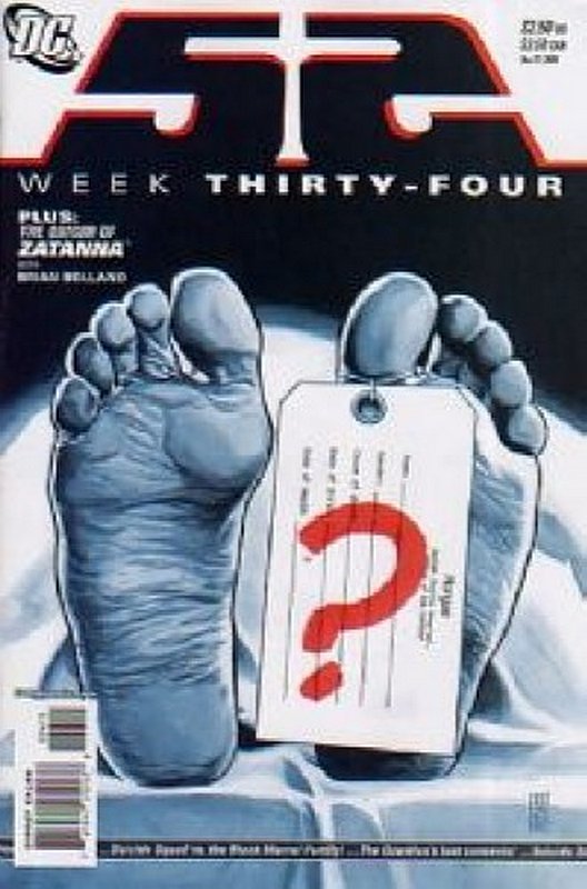 Cover of 52: Weeks #34. One of 250,000 Vintage American Comics on sale from Krypton!